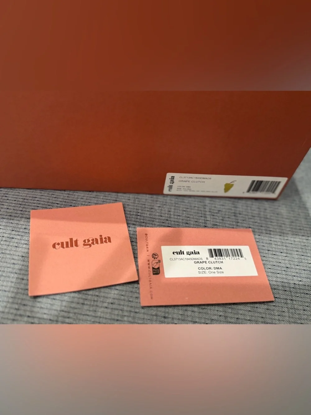 Cult Gaia Grape Clutch in Dominga Brand New in Box - Picture 6 of 10